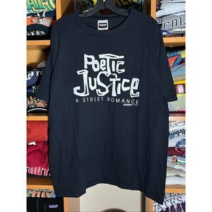 Vintage RARE Poetic Justice A Street Romance Movie Promo Tee